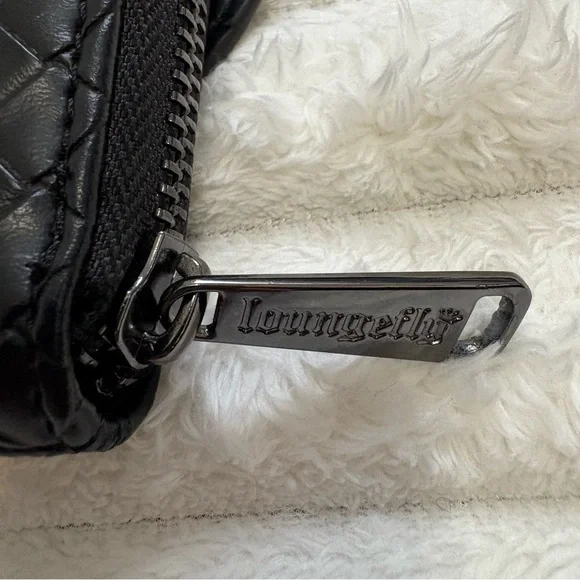 LOUNGEFLY Disney Parks Quilted Wallet Black